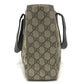 GUCCI 141976 GG Supreme Logo Bag Tote Bag Handbag GG Supreme Canvas Unisex Beige