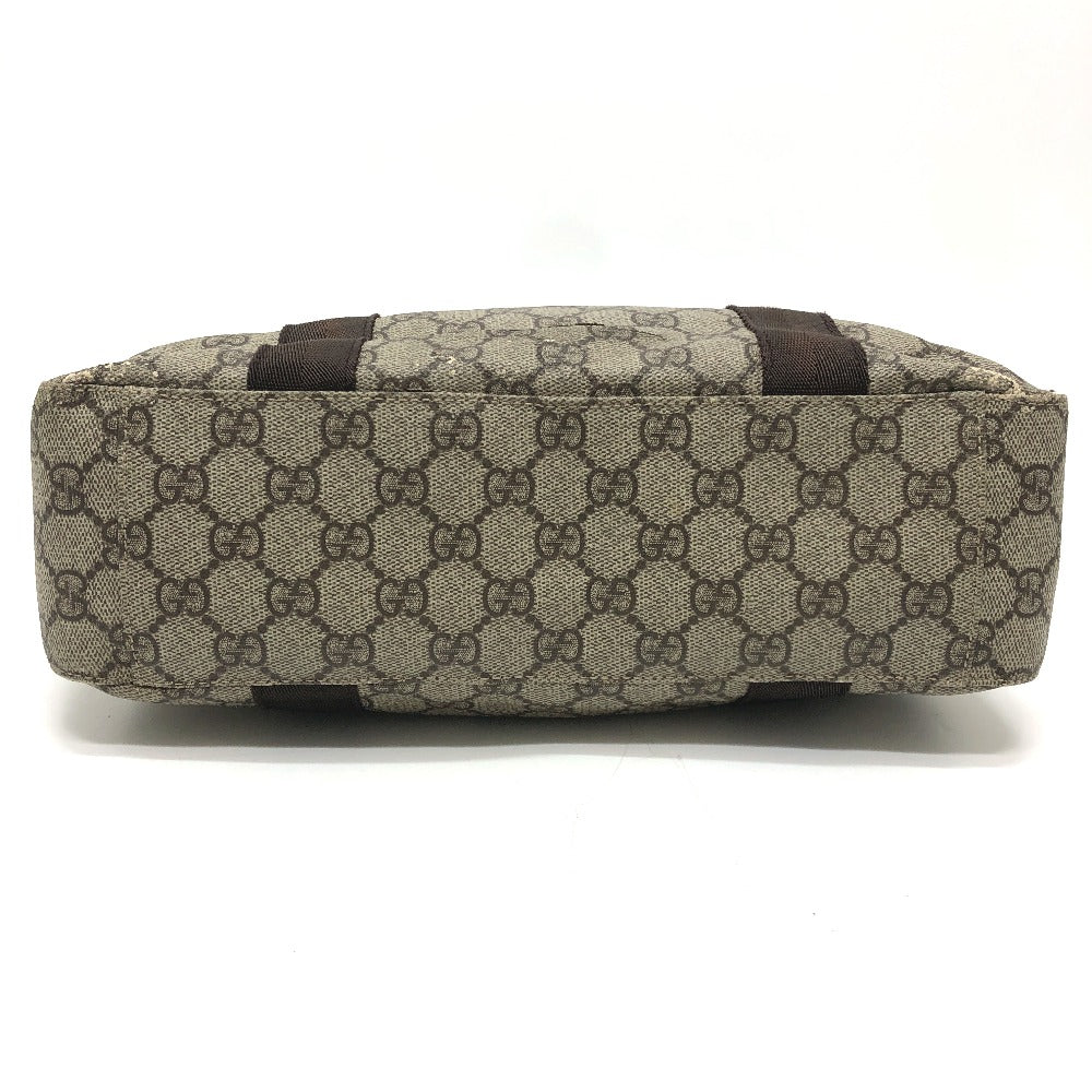 GUCCI 141976 GG Supreme Logo Bag Tote Bag Handbag GG Supreme Canvas Unisex Beige