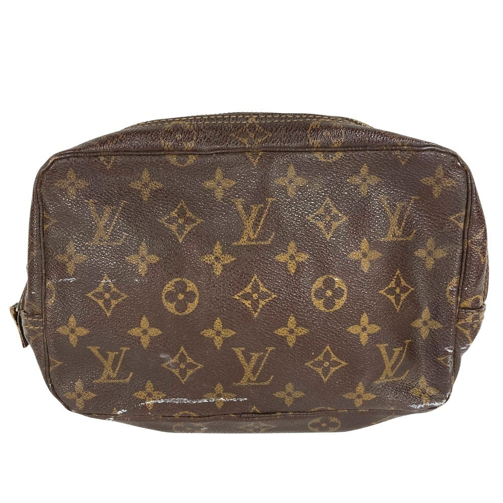 LOUIS VUITTON M47524 モノグラム トゥルーストワレット23 トゥルーストワレット 23 メイクポーチ 化粧ポーチ クラッチバッグ セカンドバッグ 化粧ポーチ モノグラムキャンバス ユニセックス ブラウン