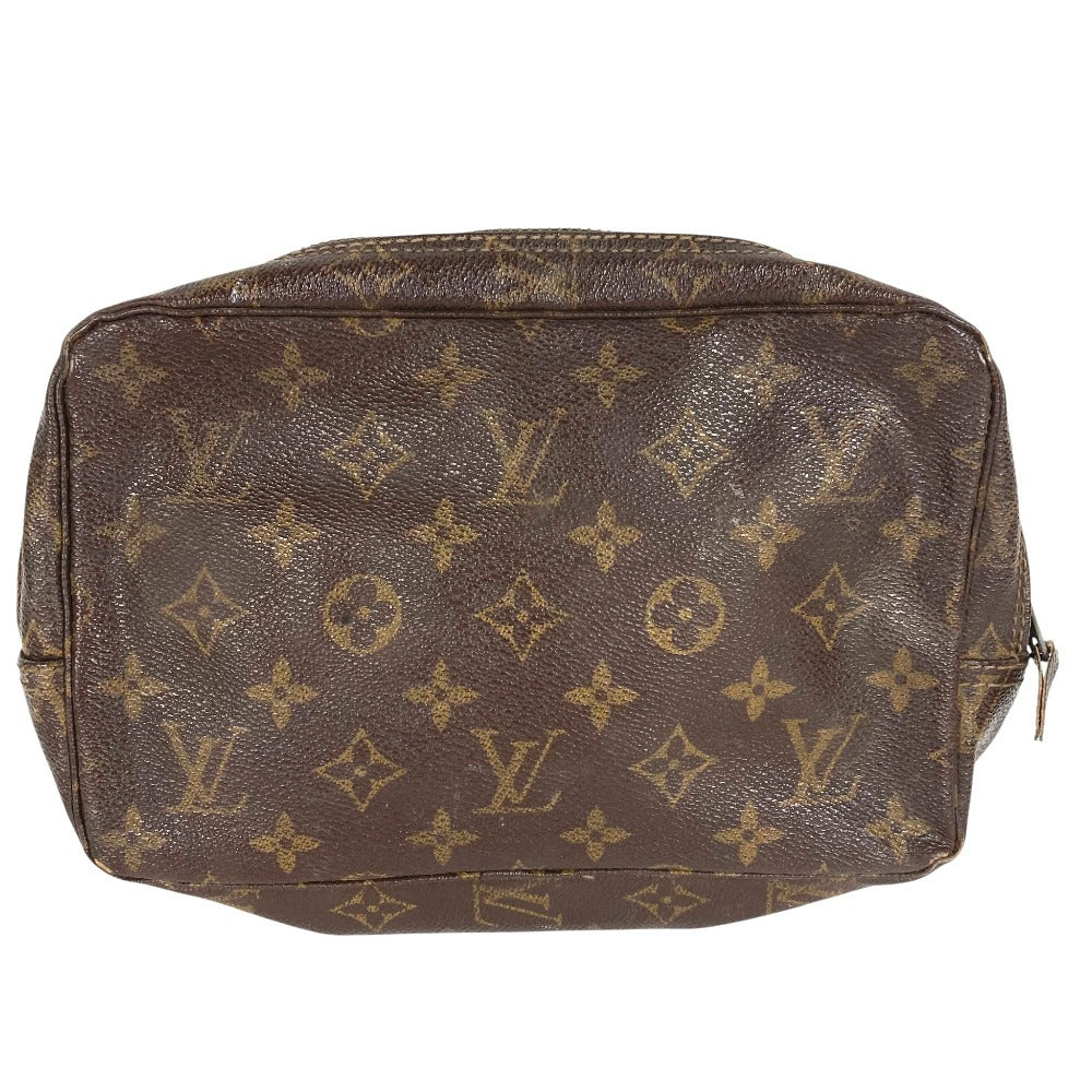 LOUIS VUITTON M47524 モノグラム トゥルーストワレット23 トゥルーストワレット 23 メイクポーチ 化粧ポーチ クラッチバッグ セカンドバッグ 化粧ポーチ モノグラムキャンバス ユニセックス ブラウン