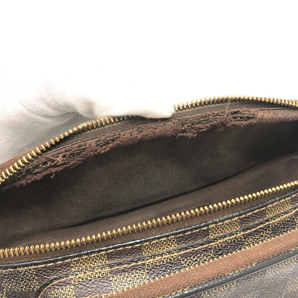 LOUIS VUITTON N51172 Damier Bum Bag Melville Bag Body Bag Belt Bag Waist Pouch Waist Bag Damier Canvas Unisex Ebene Brown