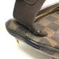 LOUIS VUITTON N51172 Damier Bum Bag Melville Bag Body Bag Belt Bag Waist Pouch Waist Bag Damier Canvas Unisex Ebene Brown
