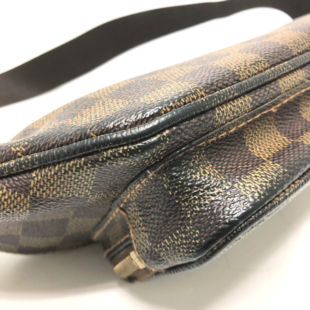 LOUIS VUITTON N51172 Damier Bum Bag Melville Bag Body Bag Belt Bag Waist Pouch Waist Bag Damier Canvas Unisex Ebene Brown