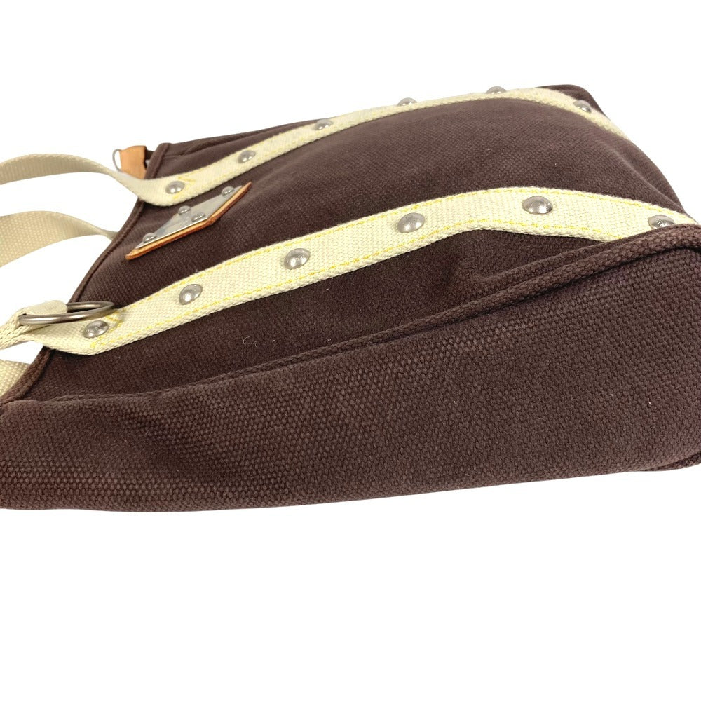 LOUIS VUITTON M80663 アンティグア カバMM カバ MM バッグ 肩掛け トートバッグ ショルダーバッグ キャンバス ユニセックス ブラウン