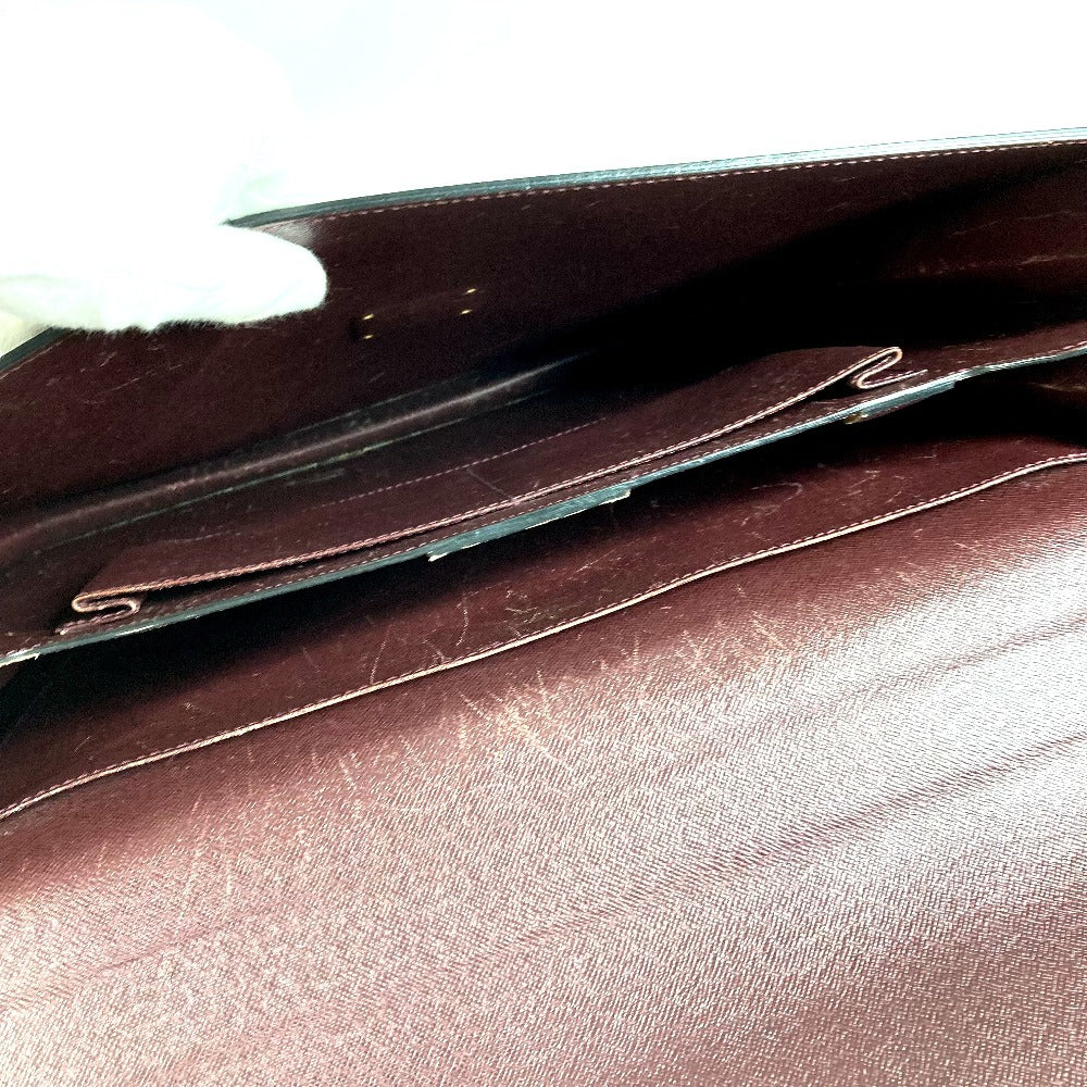 LOUIS VUITTON M30036 タイガ セルヴィエット モスコバ カバン ハンドバッグ 書類バッグ ブリーフケース ビジネスバッグ タイガレザー ユニセックス アカジュー パープル