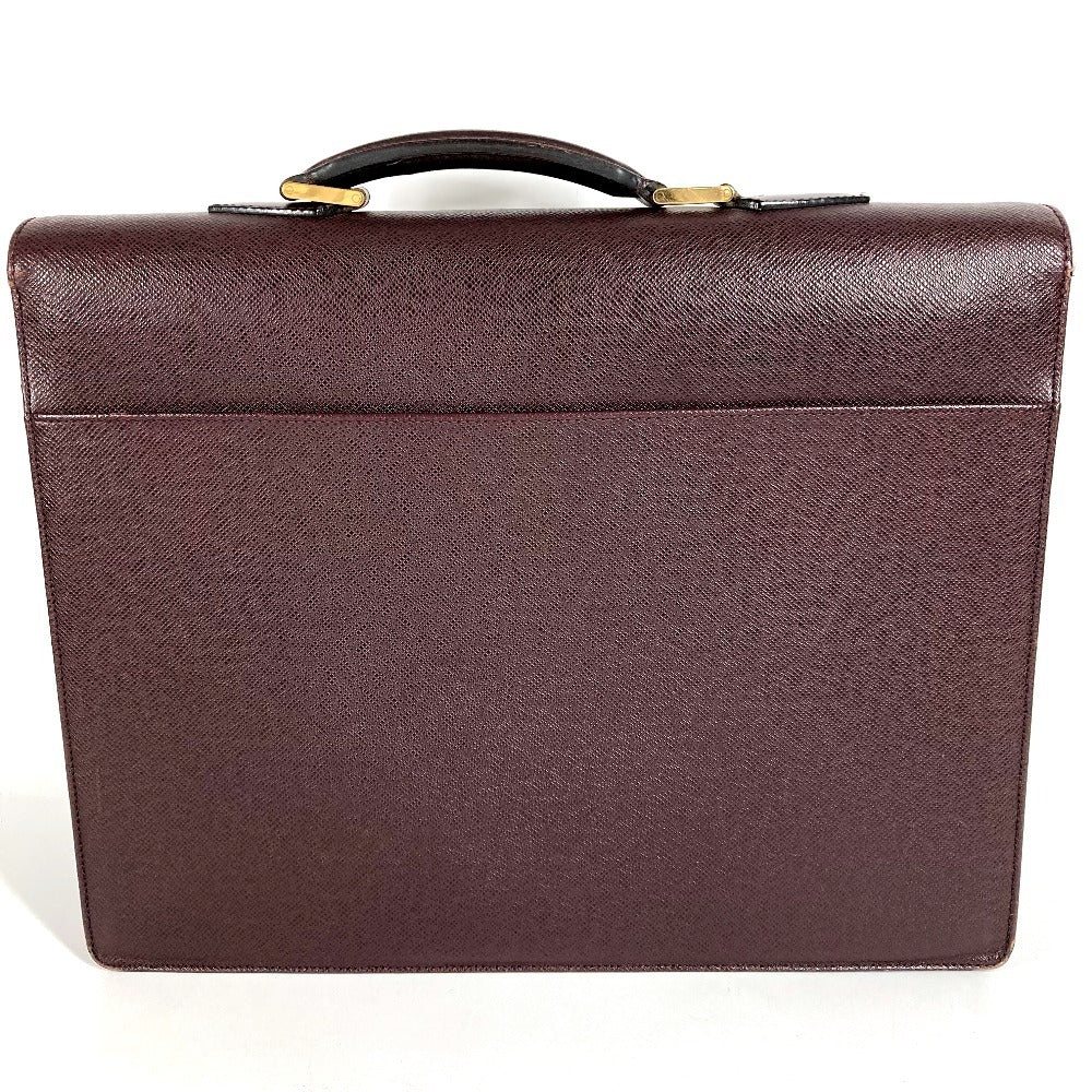 LOUIS VUITTON M30036 タイガ セルヴィエット モスコバ カバン ハンドバッグ 書類バッグ ブリーフケース ビジネスバッグ タイガレザー ユニセックス アカジュー パープル