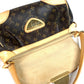 LOUIS VUITTON M40121 モノグラム ビバリーMM ビバリー MM カバン ショルダーバッグ フラップ 肩掛け ハンドバッグ モノグラムキャンバス ユニセックス ブラウン