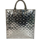 LOUIS VUITTON M40269 モノグラムミロワール サックプラ カバン トートバッグ 縦型 ハンドバッグ レザー ユニセックス アルジャン シルバー
