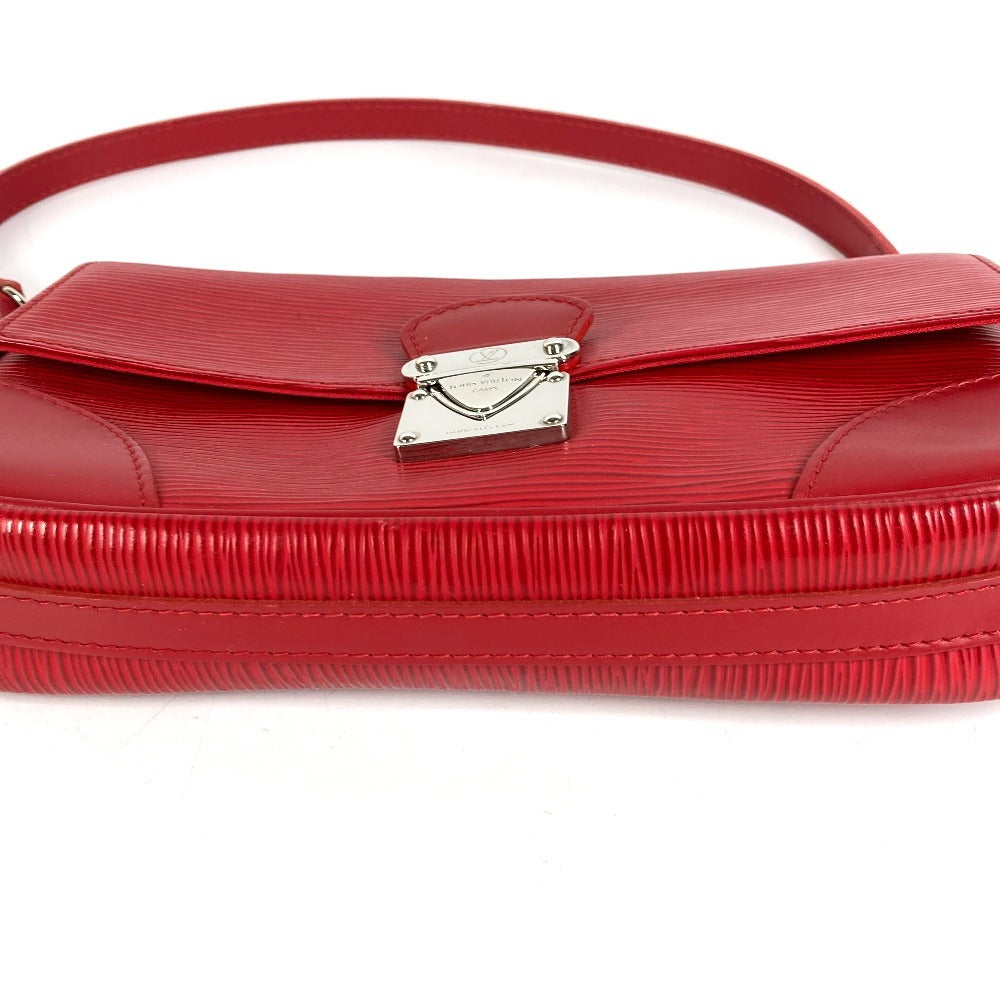 LOUIS VUITTON M5888E エピ ポシェット セギュール カバン ハンドバッグ フラップ アクセサリーポーチ ショルダーバッグ エピレザー ユニセックス レッド
