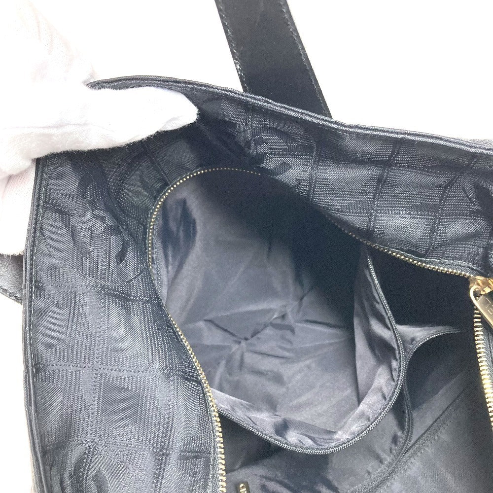 CHANEL A15825 New Travel Line GM New Travel Line GM Tote Bag Shoulder Bag Leather/Nylon Unisex Black
