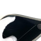 BALENCIAGA 545773 Logo Bi-Color Bag Second Bag Pouch Clutch Bag Leather Unisex Black
