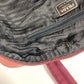 PRADA Triangle Logo Plate Bag Tote Bag Mini Boston Bag Shoulder Bag Nylon Unisex Wine Red