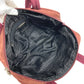 PRADA Triangle Logo Plate Bag Tote Bag Mini Boston Bag Shoulder Bag Nylon Unisex Wine Red
