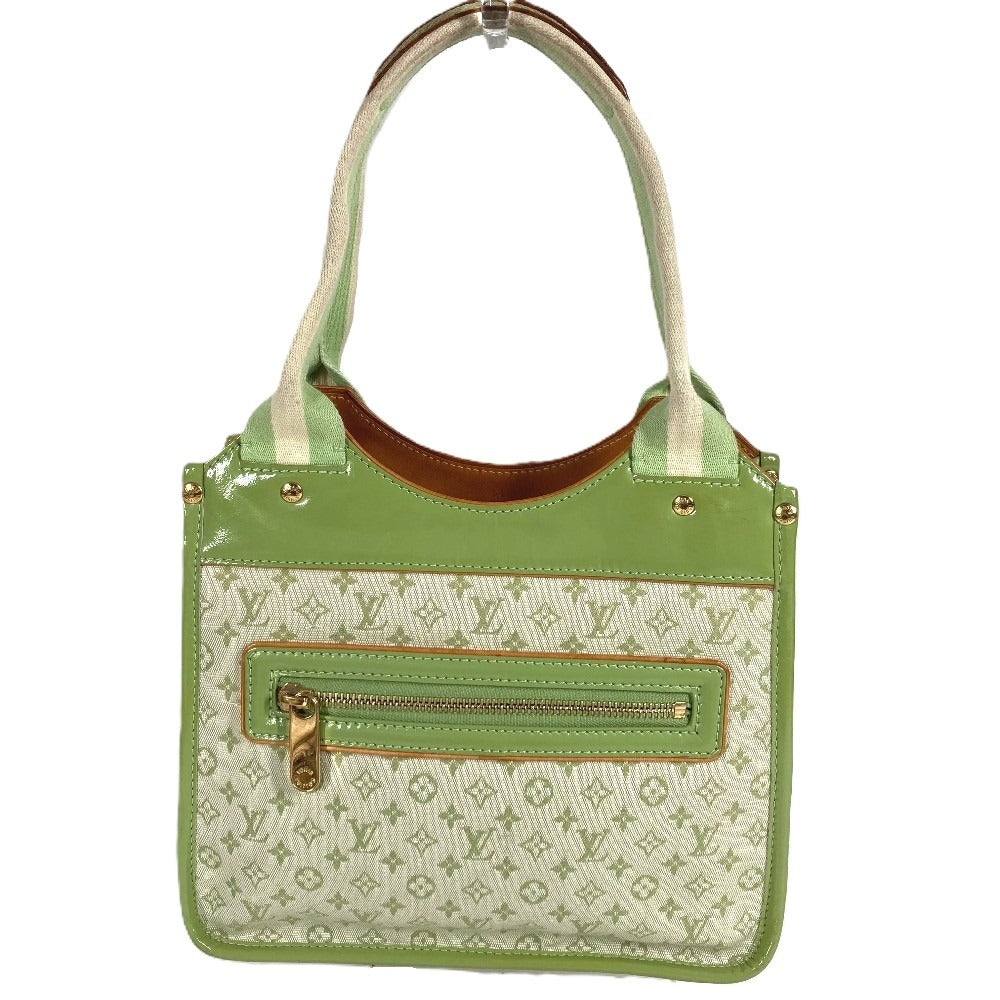 LOUIS VUITTON M92931 Monogram Mini Sac Catherine Tote Bag Shoulder Bag Handbag Monogram Mini Canvas Women's Almond Green Green