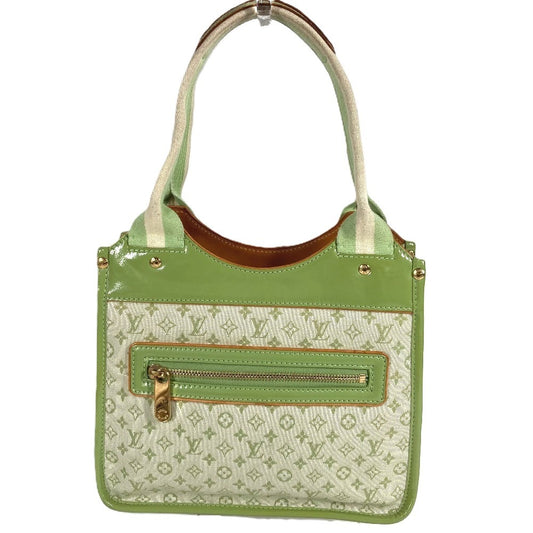 LOUIS VUITTON M92931 Monogram Mini Sac Catherine Tote Bag Shoulder Bag Handbag Monogram Mini Canvas Women's Almond Green Green
