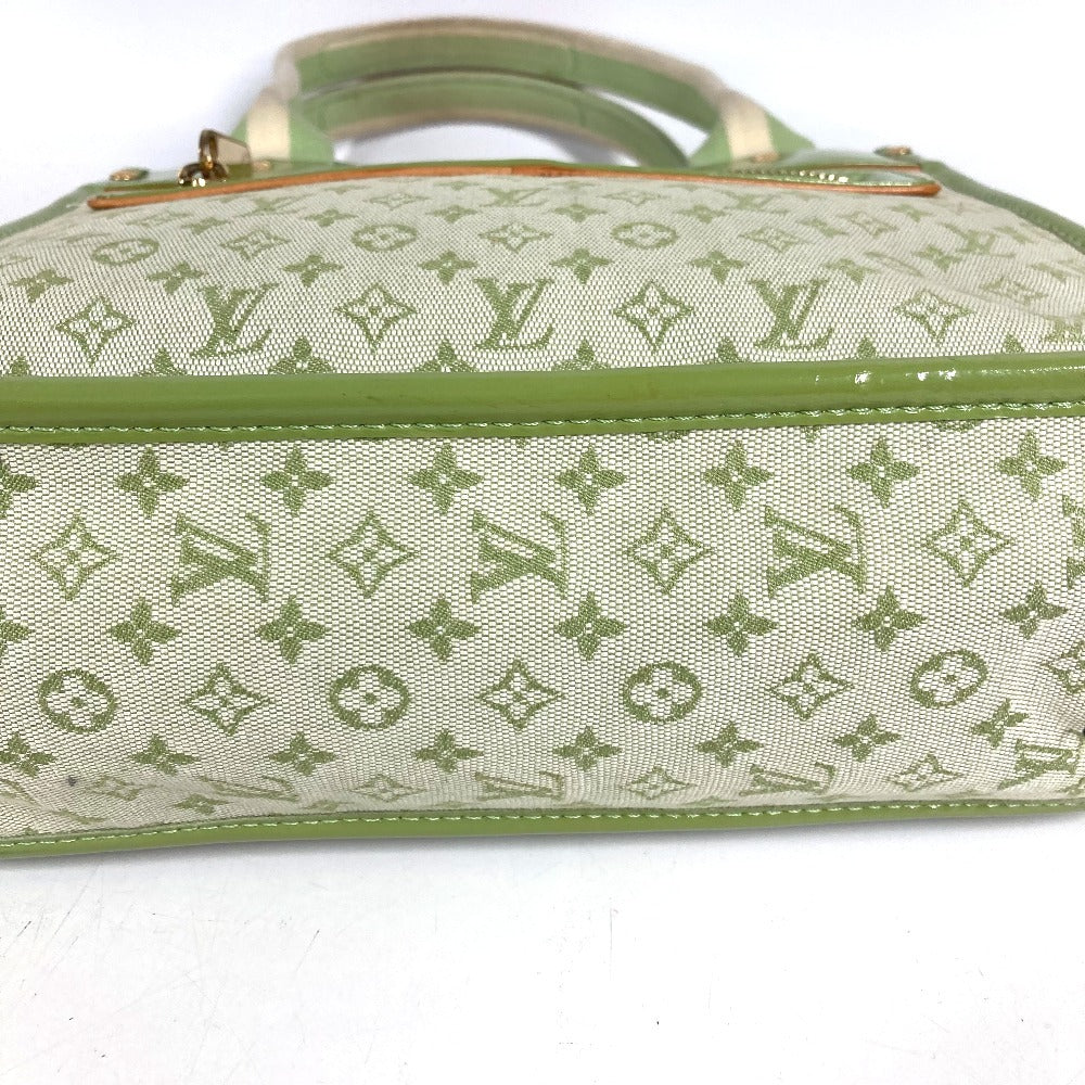 LOUIS VUITTON M92931 Monogram Mini Sac Catherine Tote Bag Shoulder Bag Handbag Monogram Mini Canvas Women's Almond Green Green