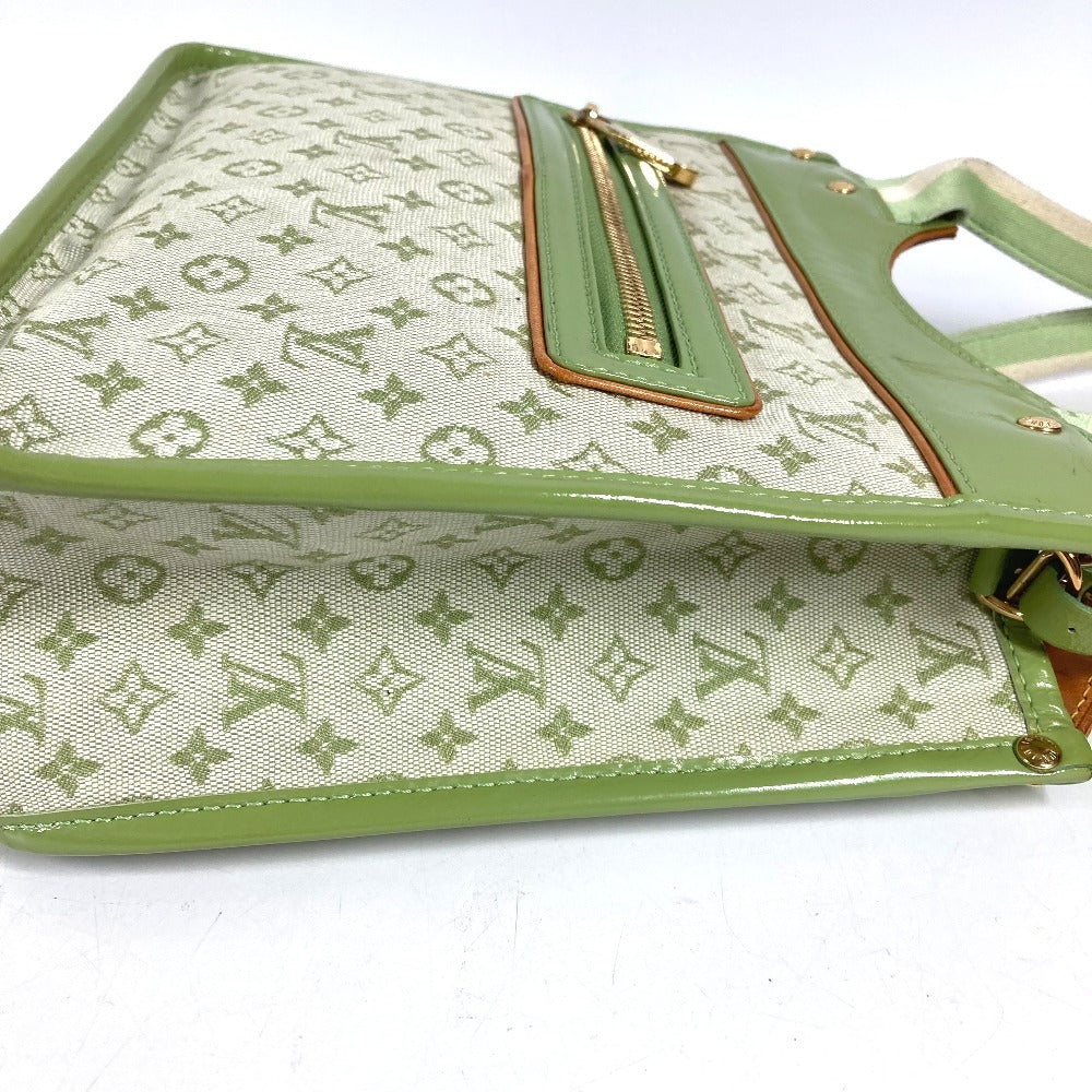 LOUIS VUITTON M92931 Monogram Mini Sac Catherine Tote Bag Shoulder Bag Handbag Monogram Mini Canvas Women's Almond Green Green