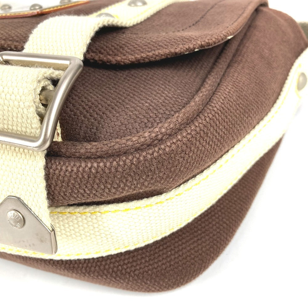 LOUIS VUITTON M80661 Antigua Besace PM Besace PM Bag Diagonal Flap Shoulder Bag Canvas Unisex Brown