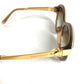 LOUIS VUITTON Z0487E Petit Suppçon Cat Eye Glasses Eyewear Spectacles Sunglasses Metal Unisex Gold