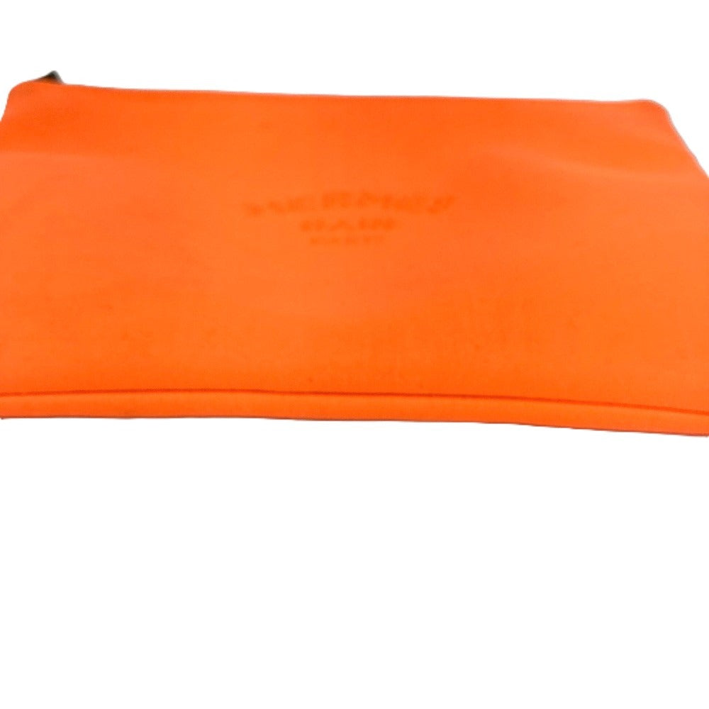 HERMES Neobain MM Clutch bag Multi-pouch Makeup pouch Pouch Polyamide Unisex Orange