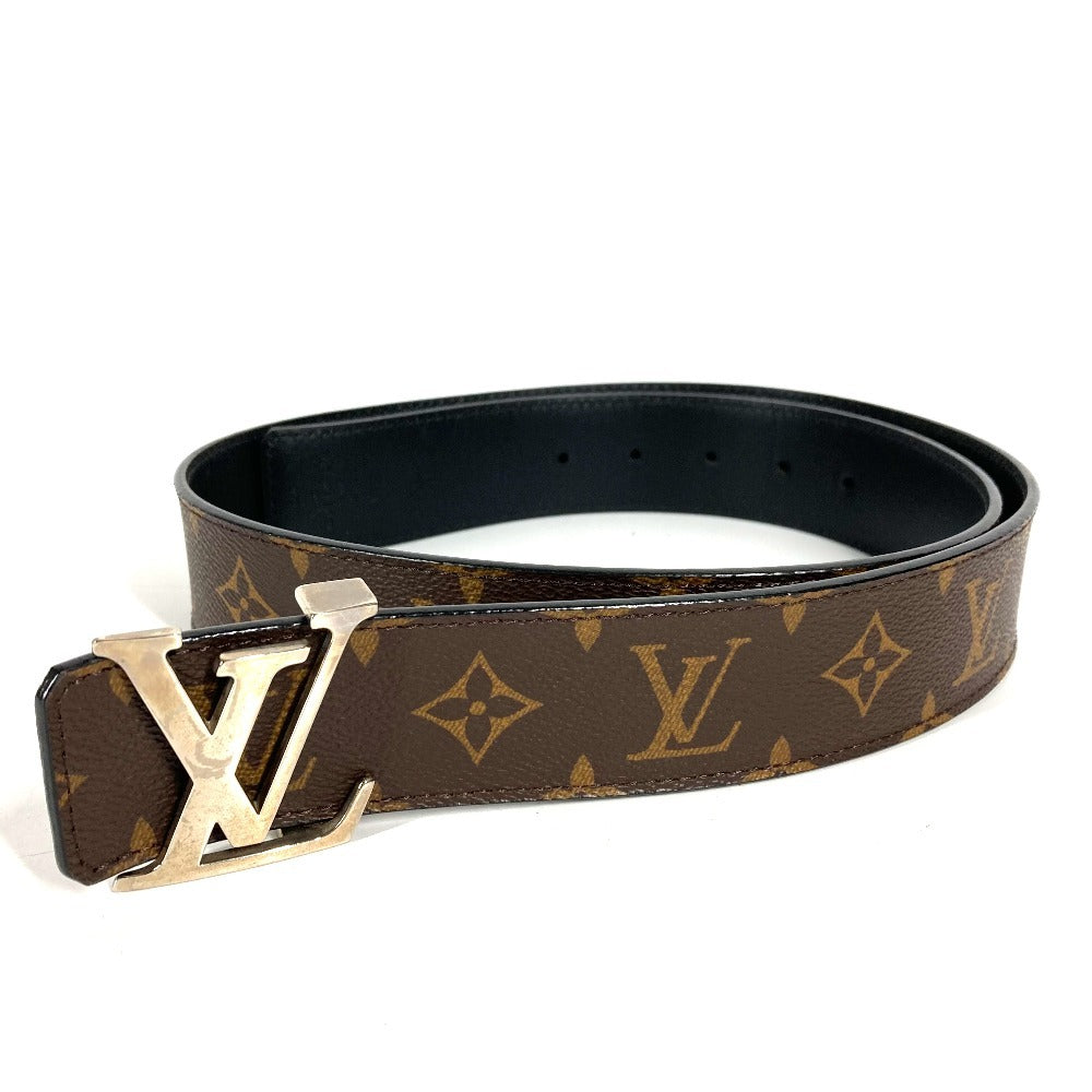 LOUIS VUITTON M9821T Monogram Belt LV Initiales 40MM Accessories Reversible Belt Monogram Canvas Men's Brown
