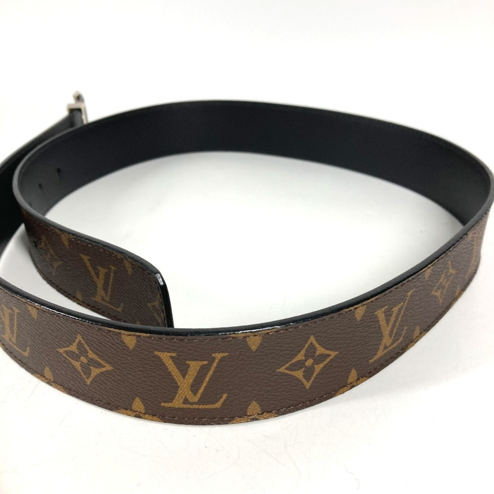 LOUIS VUITTON M9821T Monogram Belt LV Initiales 40MM Accessories Reversible Belt Monogram Canvas Men's Brown