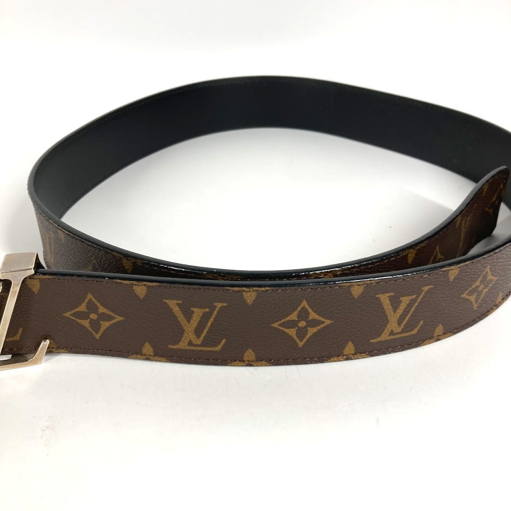 LOUIS VUITTON M9821T Monogram Belt LV Initiales 40MM Accessories Reversible Belt Monogram Canvas Men's Brown