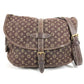 LOUIS VUITTON M95227 Monogram Mini Lin Saumur 30 Saumur 30 Bag Crossbody Flap Shoulder Bag Monogram Mini Lin Canvas Unisex Brown