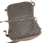 LOUIS VUITTON M95227 Monogram Mini Lin Saumur 30 Saumur 30 Bag Crossbody Flap Shoulder Bag Monogram Mini Lin Canvas Unisex Brown