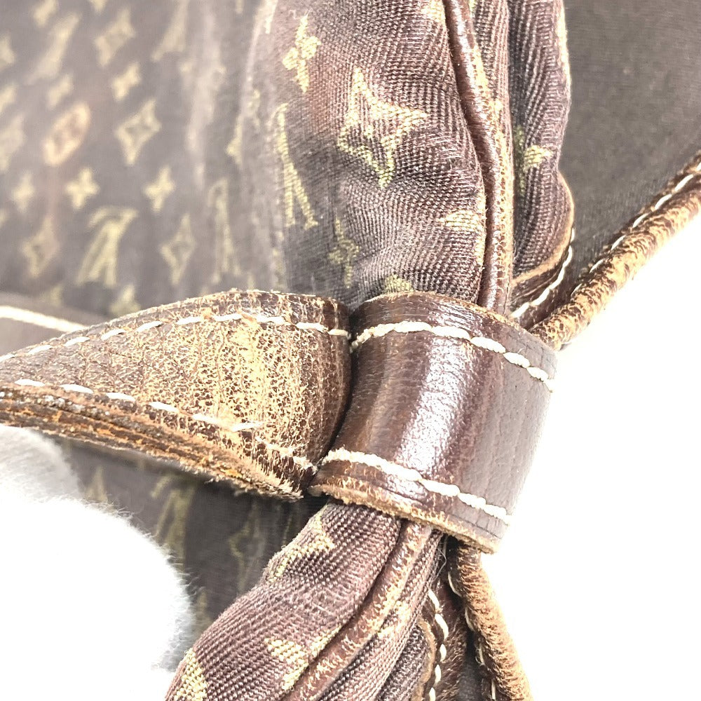 LOUIS VUITTON M95227 Monogram Mini Lin Saumur 30 Saumur 30 Bag Crossbody Flap Shoulder Bag Monogram Mini Lin Canvas Unisex Brown