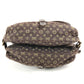 LOUIS VUITTON M95227 Monogram Mini Lin Saumur 30 Saumur 30 Bag Crossbody Flap Shoulder Bag Monogram Mini Lin Canvas Unisex Brown