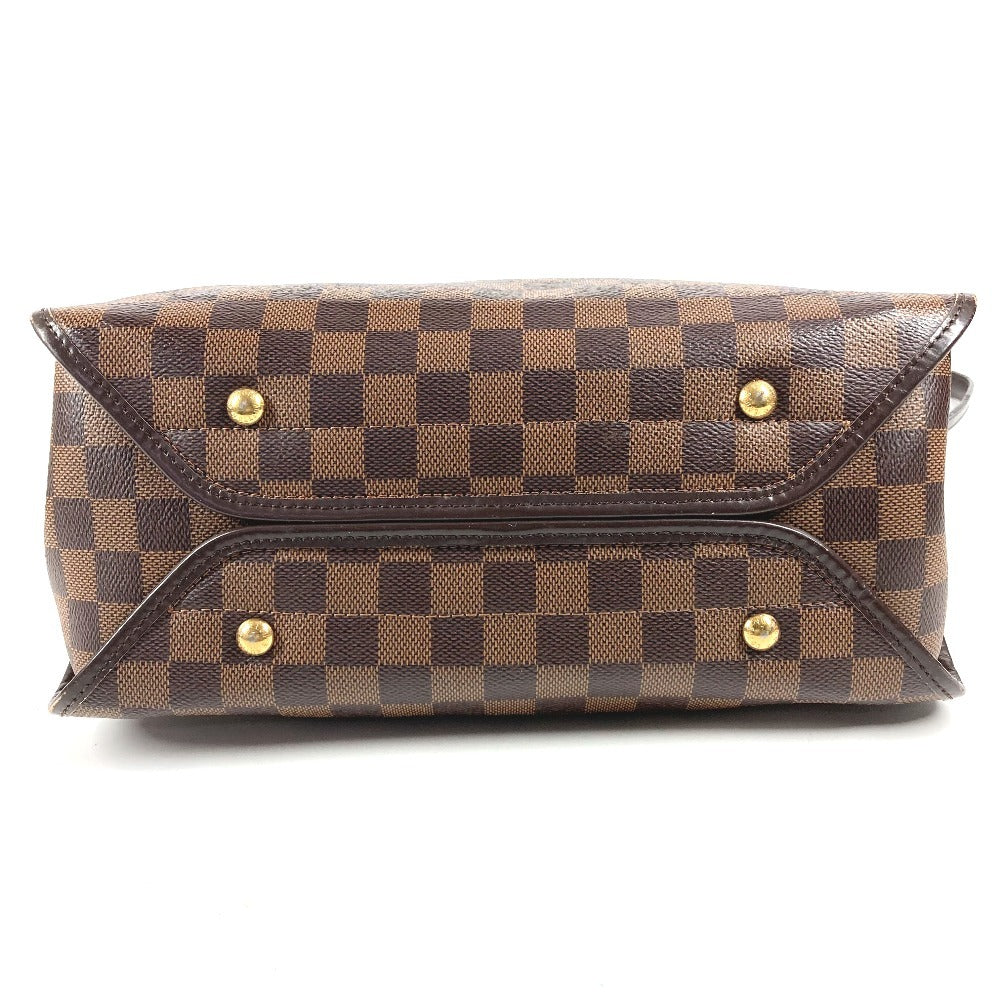 LOUIS VUITTON N41425 Damier Duomo Bag Crossbody Shoulder Bag Damier Canvas Unisex Ebene Brown