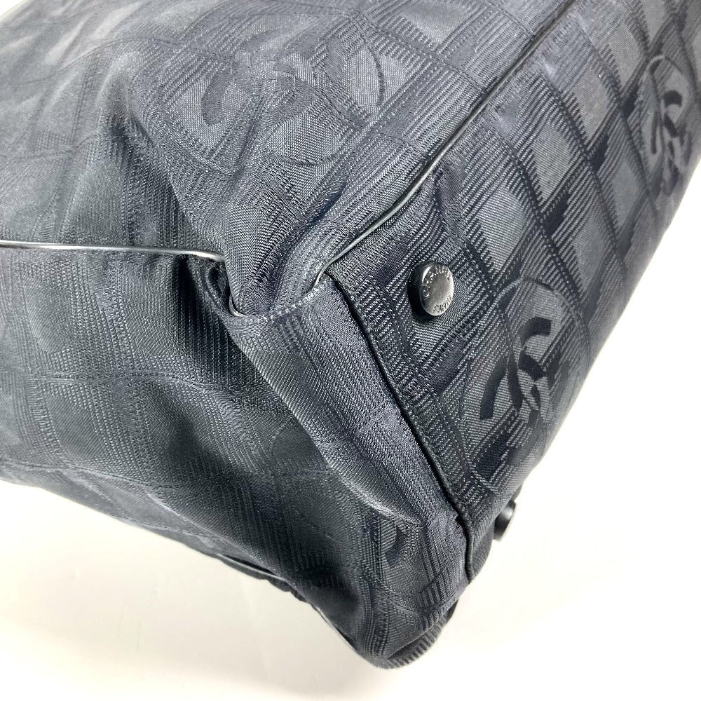 CHANEL A15825 ニュートラベルラインGM ニュートラベルライン GM トートバッグ 肩掛け カバン ショルダーバッグ ナイロン/レザー ユニセックス ブラック