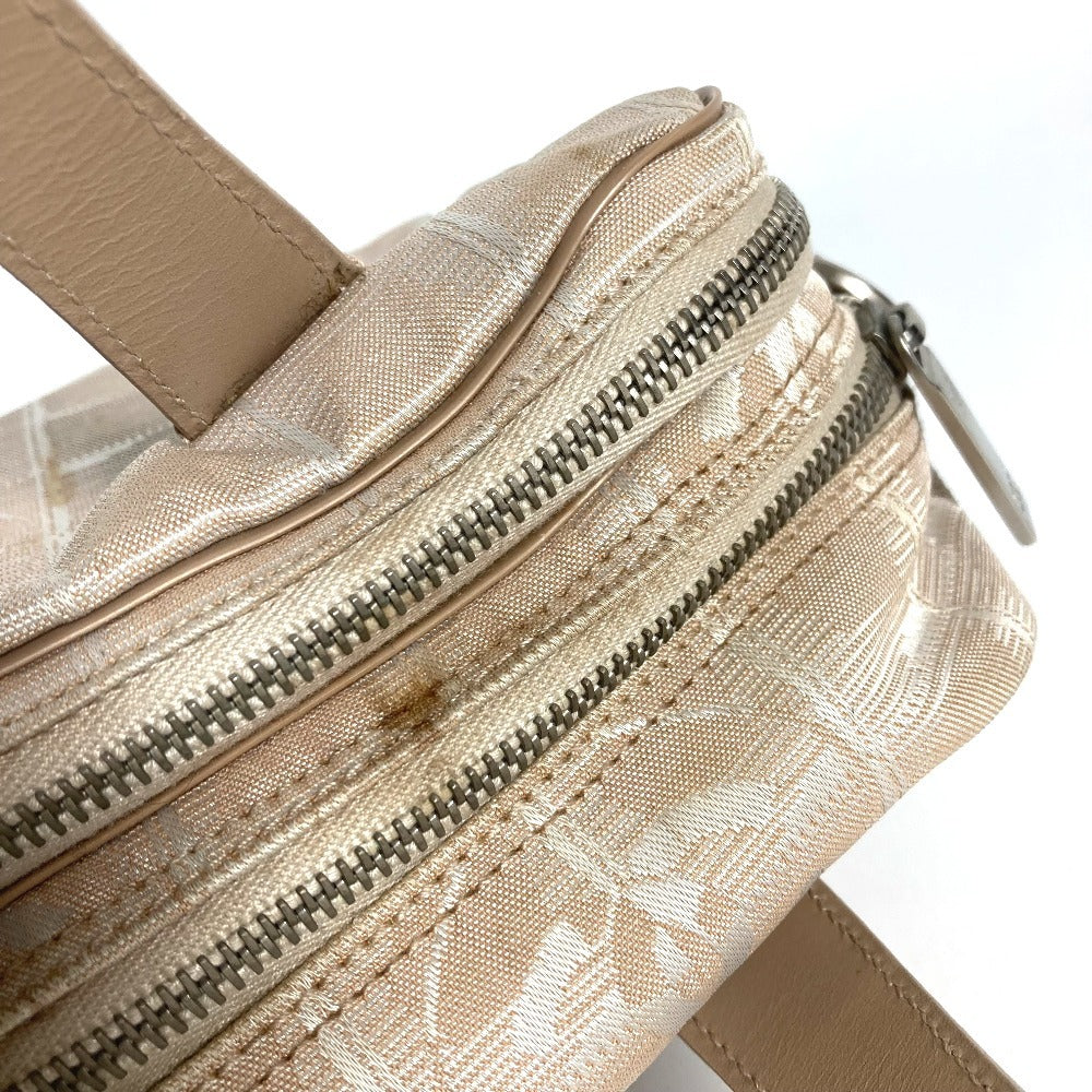 CHANEL New Travel Line Logo Bag Tote Bag Mini Bag Handbag Nylon Canvas/Leather Unisex Beige