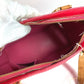 LOUIS VUITTON M91219 Monogram Vernis Houston Bag Tote Bag Shoulder Bag Handbag Monogram Vernis Canvas Unisex Fuchsia Pink
