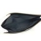 Salvatore Ferragamo Logo Pouch with Handle Clutch Bag Clutch Bag Leather Unisex Black