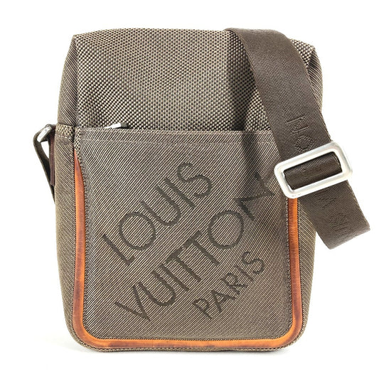 LOUIS VUITTON M93621 Monogram Géant Citadin Crossbody Bag Pochette Shoulder Bag Unisex Terre Khaki