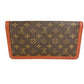 LOUIS VUITTON M51812 Monogram Pochette Dame PM Pochette Dame PM Pouch Clutch Bag Flap Clutch Bag Monogram Canvas Unisex Brown