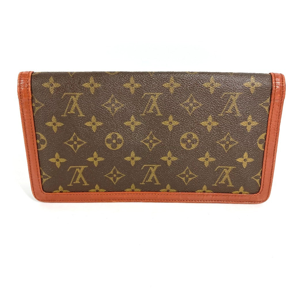 LOUIS VUITTON M51812 Monogram Pochette Dame PM Pochette Dame PM Pouch Clutch Bag Flap Clutch Bag Monogram Canvas Unisex Brown