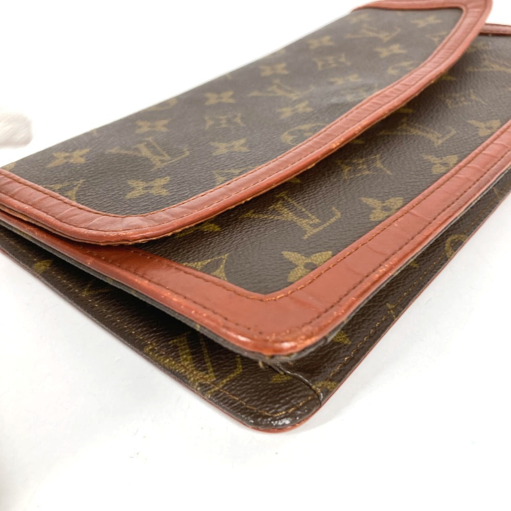 LOUIS VUITTON M51812 Monogram Pochette Dame PM Pochette Dame PM Pouch Clutch Bag Flap Clutch Bag Monogram Canvas Unisex Brown