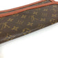 LOUIS VUITTON M51812 Monogram Pochette Dame PM Pochette Dame PM Pouch Clutch Bag Flap Clutch Bag Monogram Canvas Unisex Brown