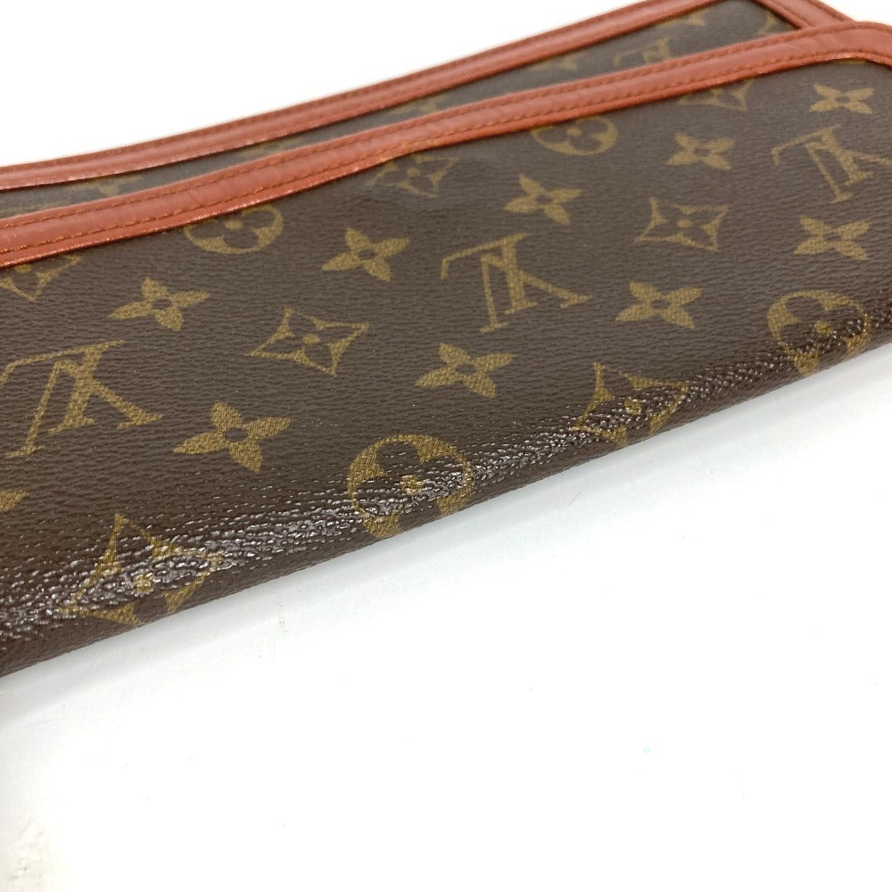 LOUIS VUITTON M51812 Monogram Pochette Dame PM Pochette Dame PM Pouch Clutch Bag Flap Clutch Bag Monogram Canvas Unisex Brown