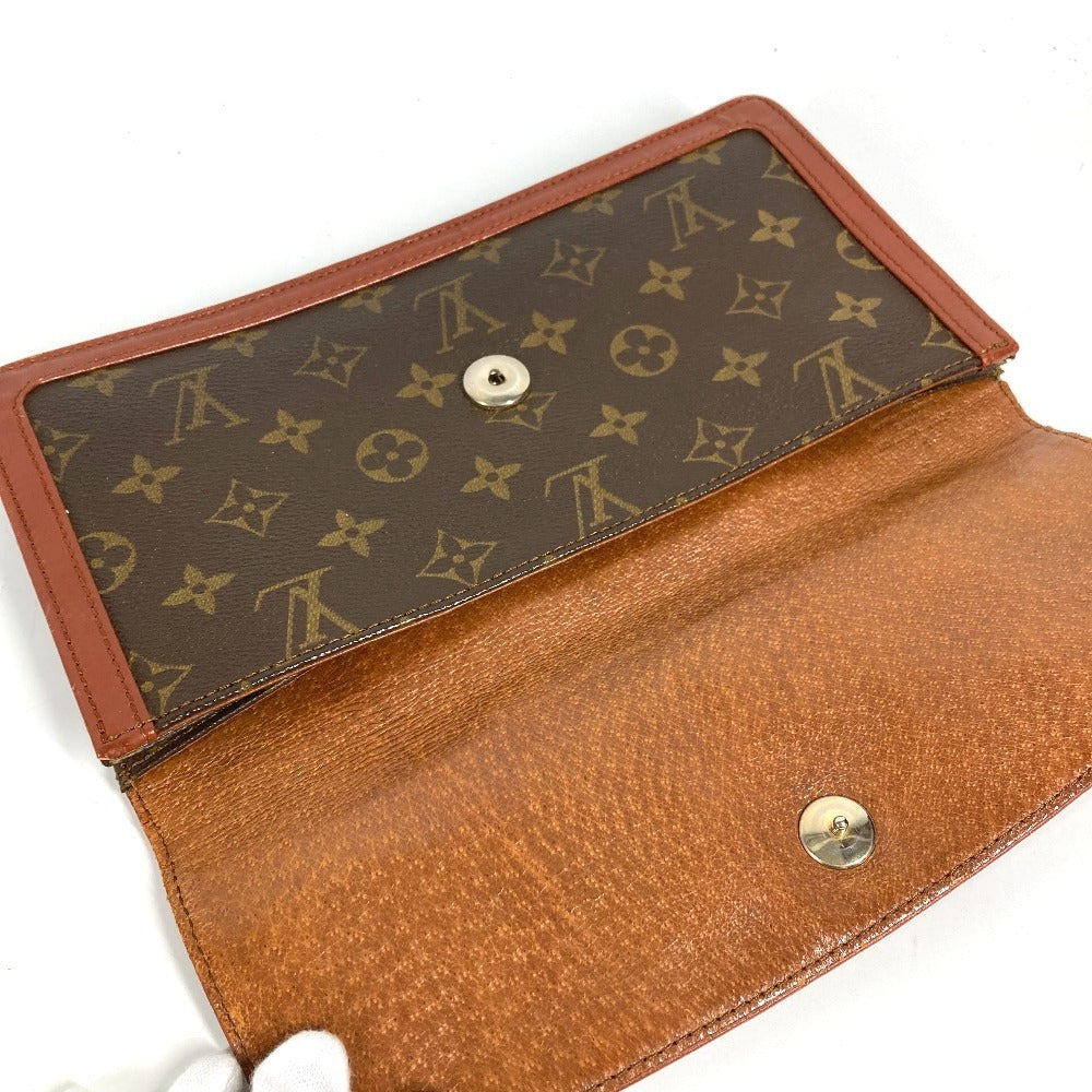 LOUIS VUITTON M51812 Monogram Pochette Dame PM Pochette Dame PM Pouch Clutch Bag Flap Clutch Bag Monogram Canvas Unisex Brown