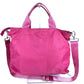 PRADA Triangle Logo Plate Bag 2WAY Tote Bag Handbag Shoulder Bag Nylon Unisex Pink