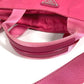 PRADA Triangle Logo Plate Bag 2WAY Tote Bag Handbag Shoulder Bag Nylon Unisex Pink
