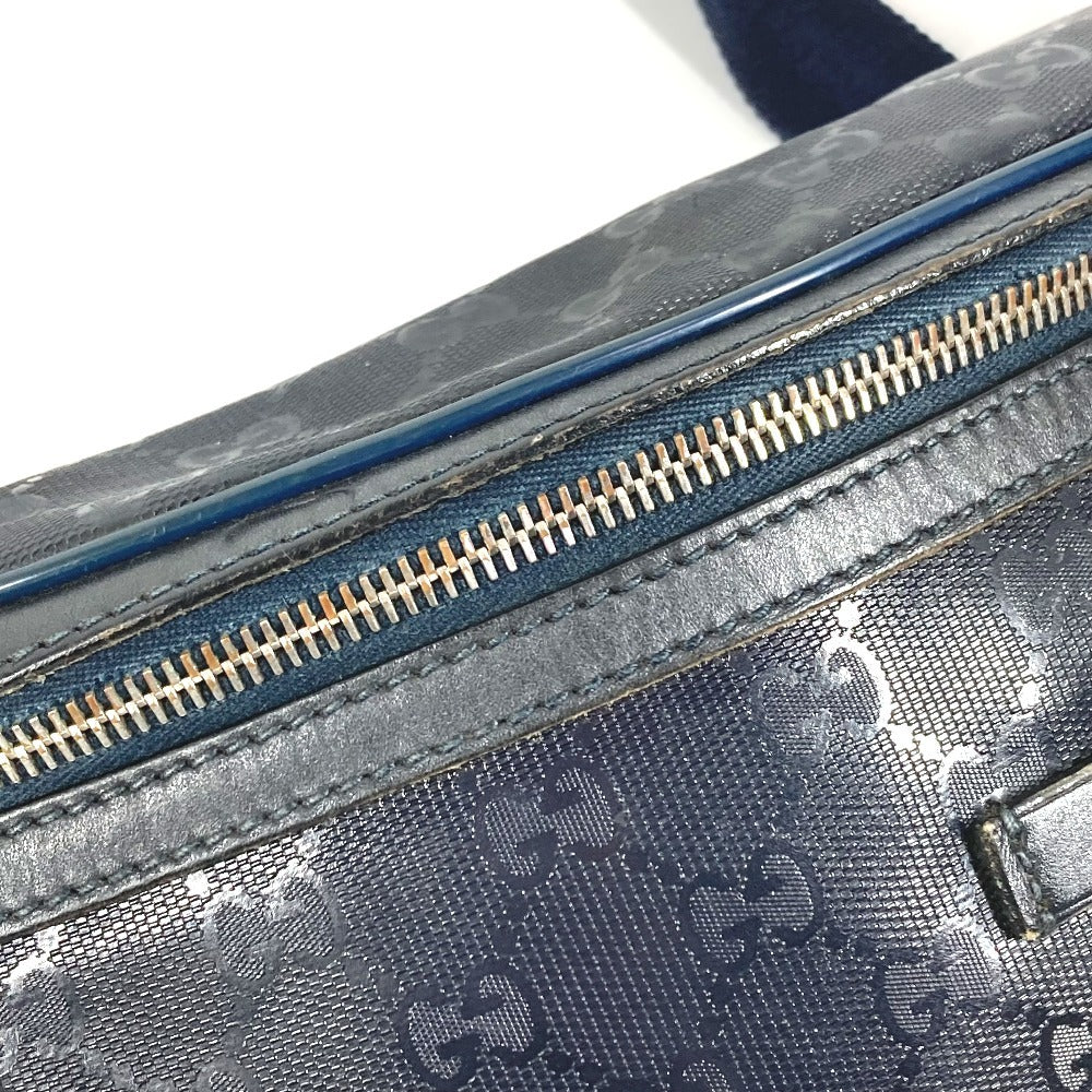 GUCCI 233269 GGインプリメ ロゴ ボディバッグ ウエストバッグ バッグ カバン ウエストバッグ GGインプリメ メンズ ネイビー