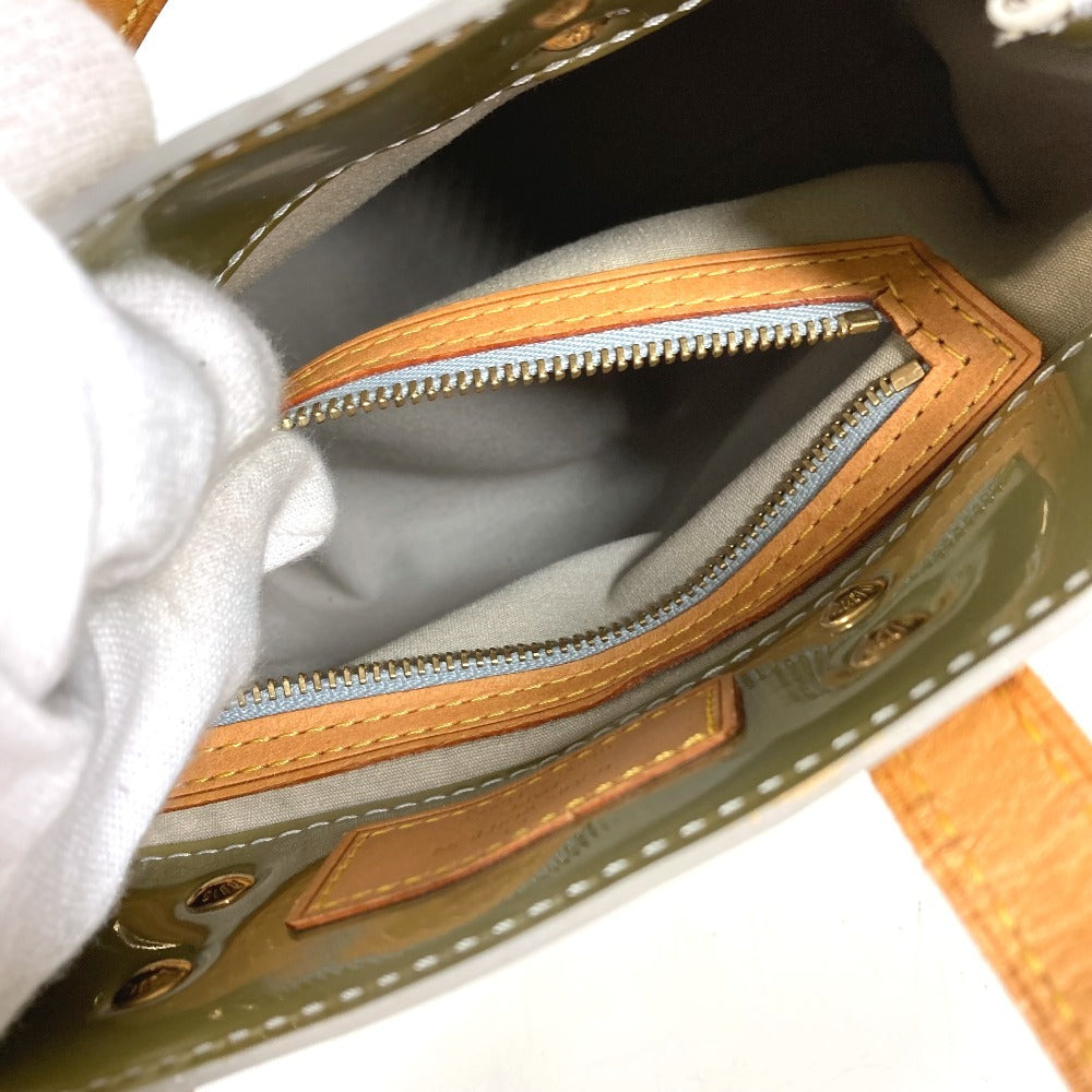 LOUIS VUITTON M91145 モノグラムヴェルニ リードPM リード PM カバン トートバッグ ハンドバッグ モノグラムヴェルニ レディース グリ グリーン系