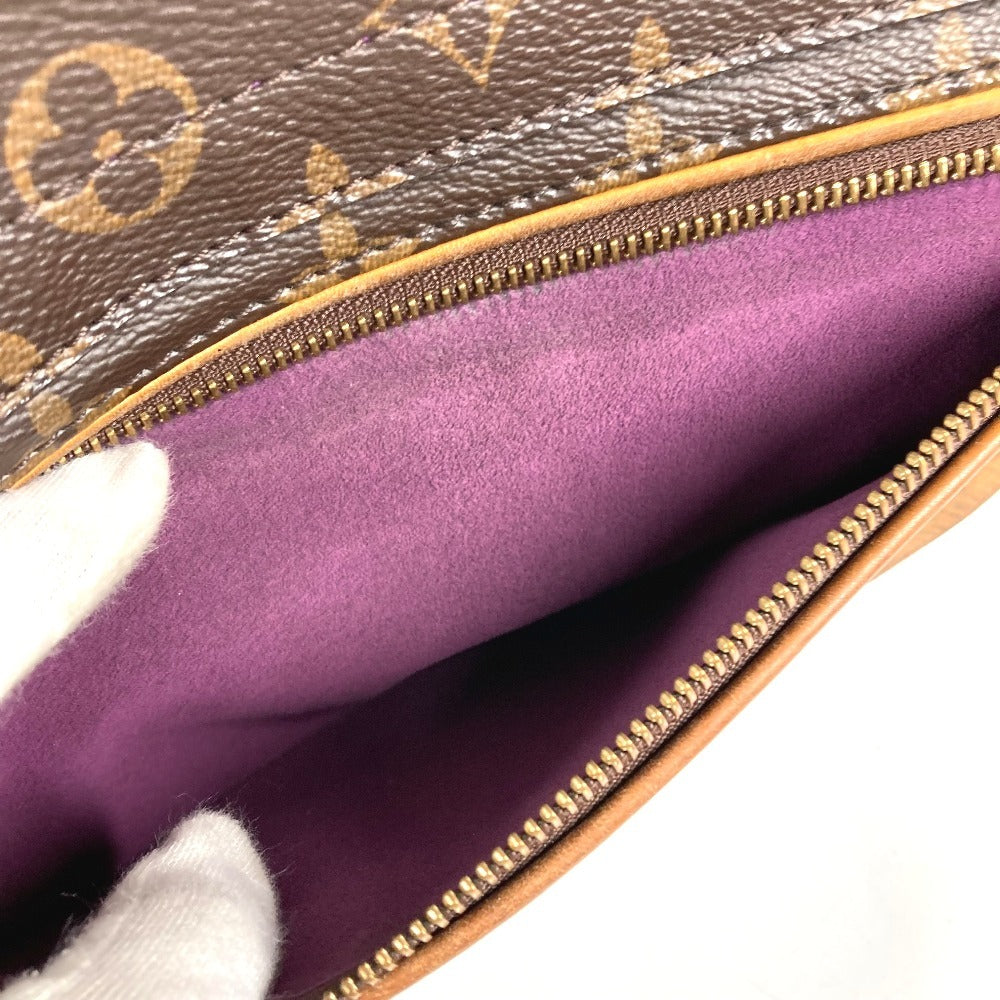 LOUIS VUITTON M40816 モノグラム オランプ カバン フラップ トートバッグ 肩掛け ショルダーバッグ モノグラムキャンバス ユニセックス オロール パープル