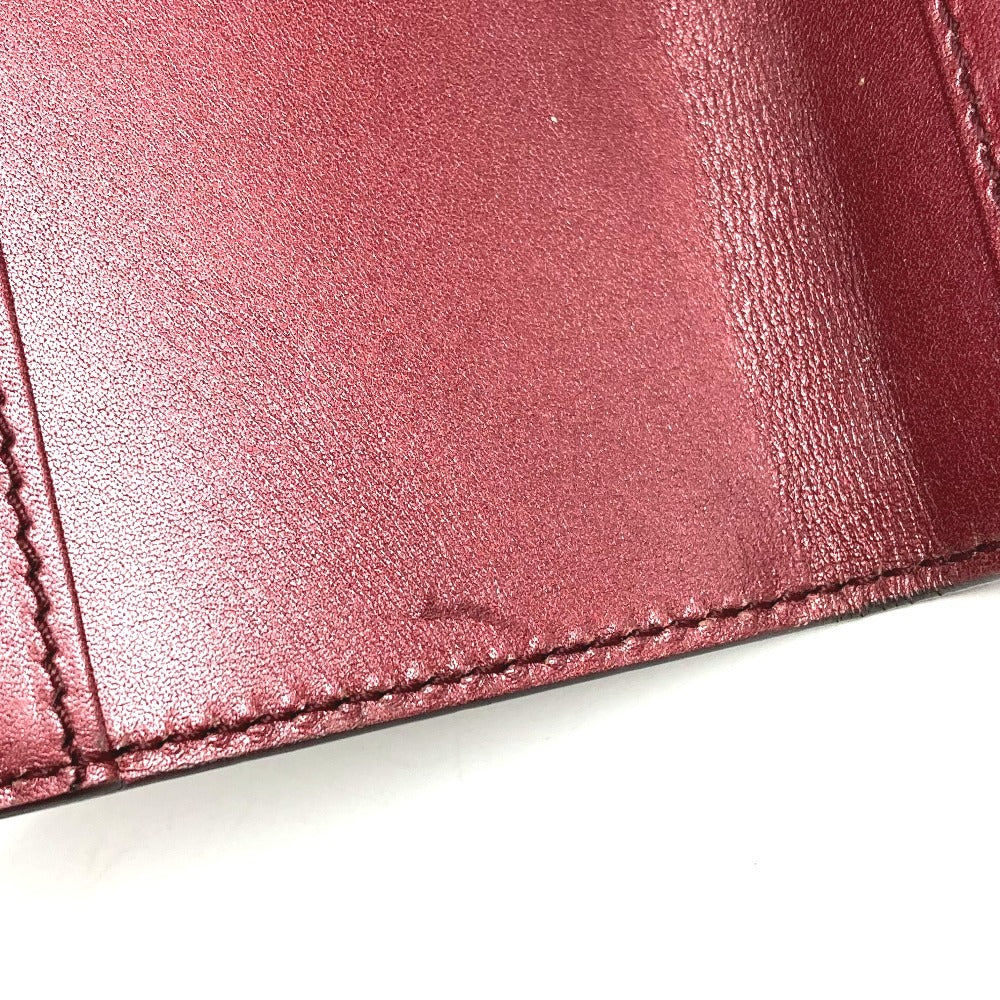 GUCCI 271476 GG ロゴ ステーショナリー 手帳 メモ帳 ケース ノートカバー レザー ユニセックス パープル