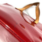 LOUIS VUITTON M93583 モノグラムヴェルニ ヴェルビューPM ベルビューPM 肩掛け カバン トートバッグ ショルダーバッグ モノグラムヴェルニキャンバス レディース ポムダムール レッド